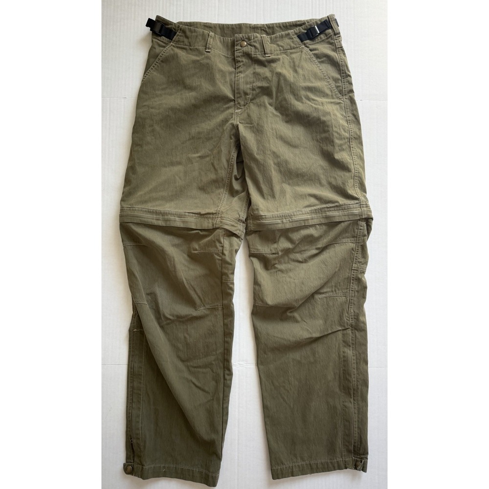 Kuhl Men's Convertible Hiking Pants Small Green